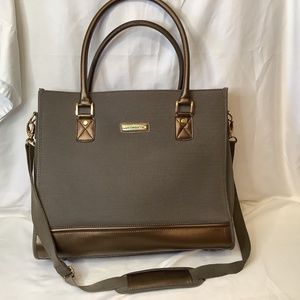 Liz Claiborne Reese collection Tote Carry on  crossbody shoulder bag travel